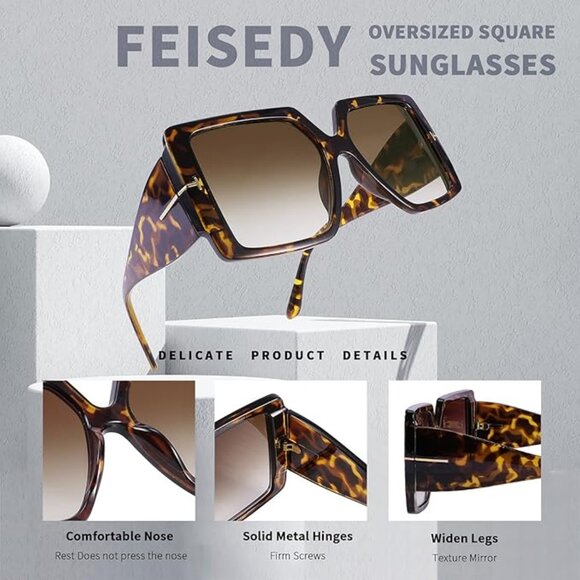 Leopard NEW sunglasses - Picture 5 of 7